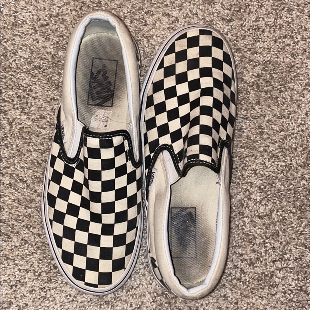 Checkered Vans